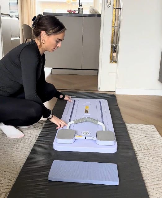 Customer photo review of Reformly Pilates Board + 60-Day Transformation Program