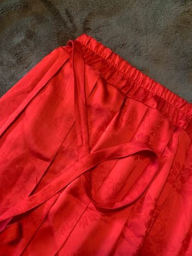 Customer photo review of Chi Ai 炽爱 Falling in Love Modernized Song Dynasty Plus Size Rose Ruqun Set