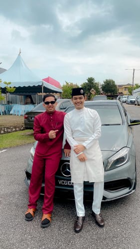 Customer photo review of Leo Duo Strap Loafer - Coffee (Hand Painted Patina)