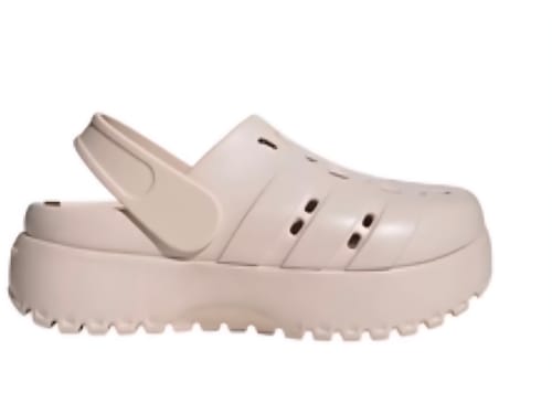 Customer photo review of adidas Women's Adilette Clog Platform