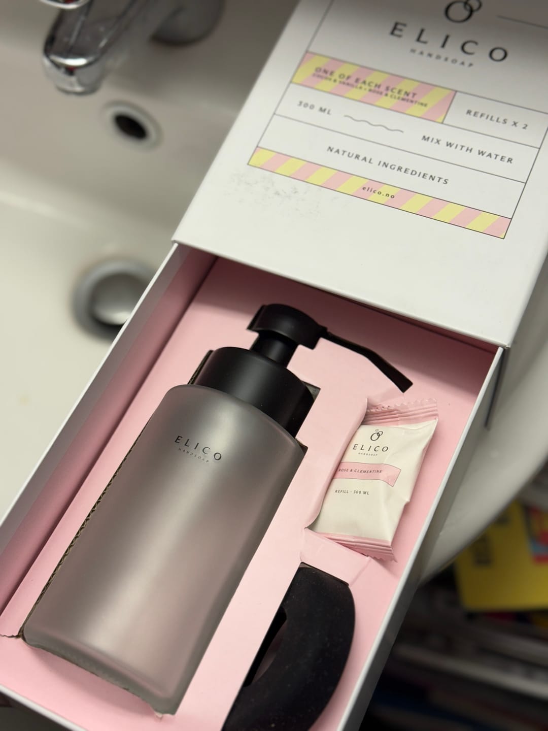 Customer photo review of Håndsåpe Starterkit