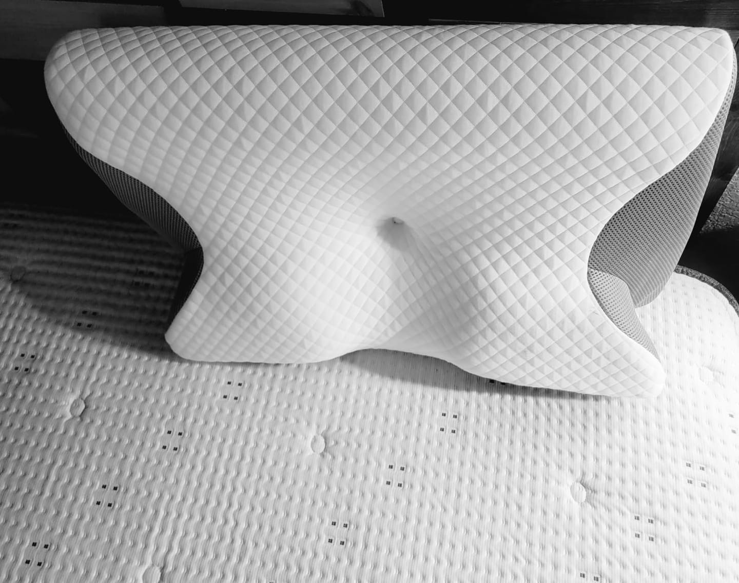 Customer photo review of Dreamers® Relief Pillow