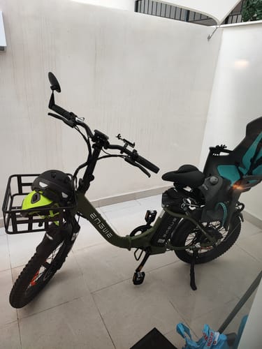 Customer photo review of Engwe L20 SE 250W 20" Foldable Electric Bike 561Wh Trekking Bike Step-through E-bike 36V 15.6Ah Battery