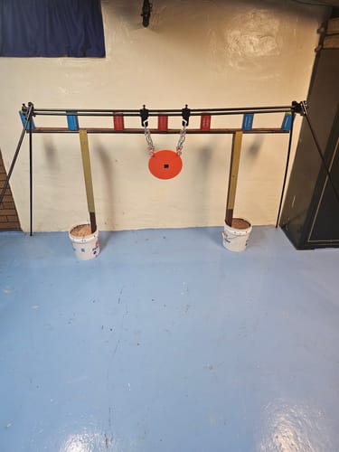 Customer photo review of Rebar Target Stand Kit