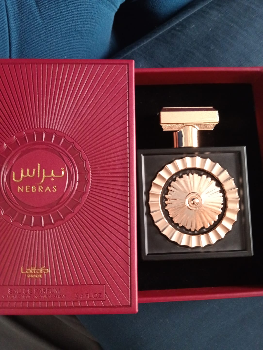 Customer photo review of Nebras Lattafa Perfumes EDP 100ml