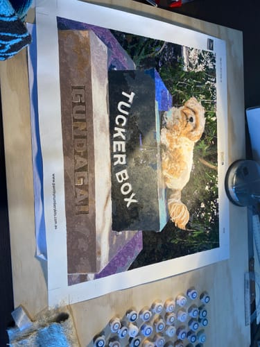 Customer photo review of Custom Paint By Numbers