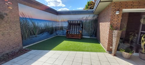 Customer photo review of Banner inkl. Druck