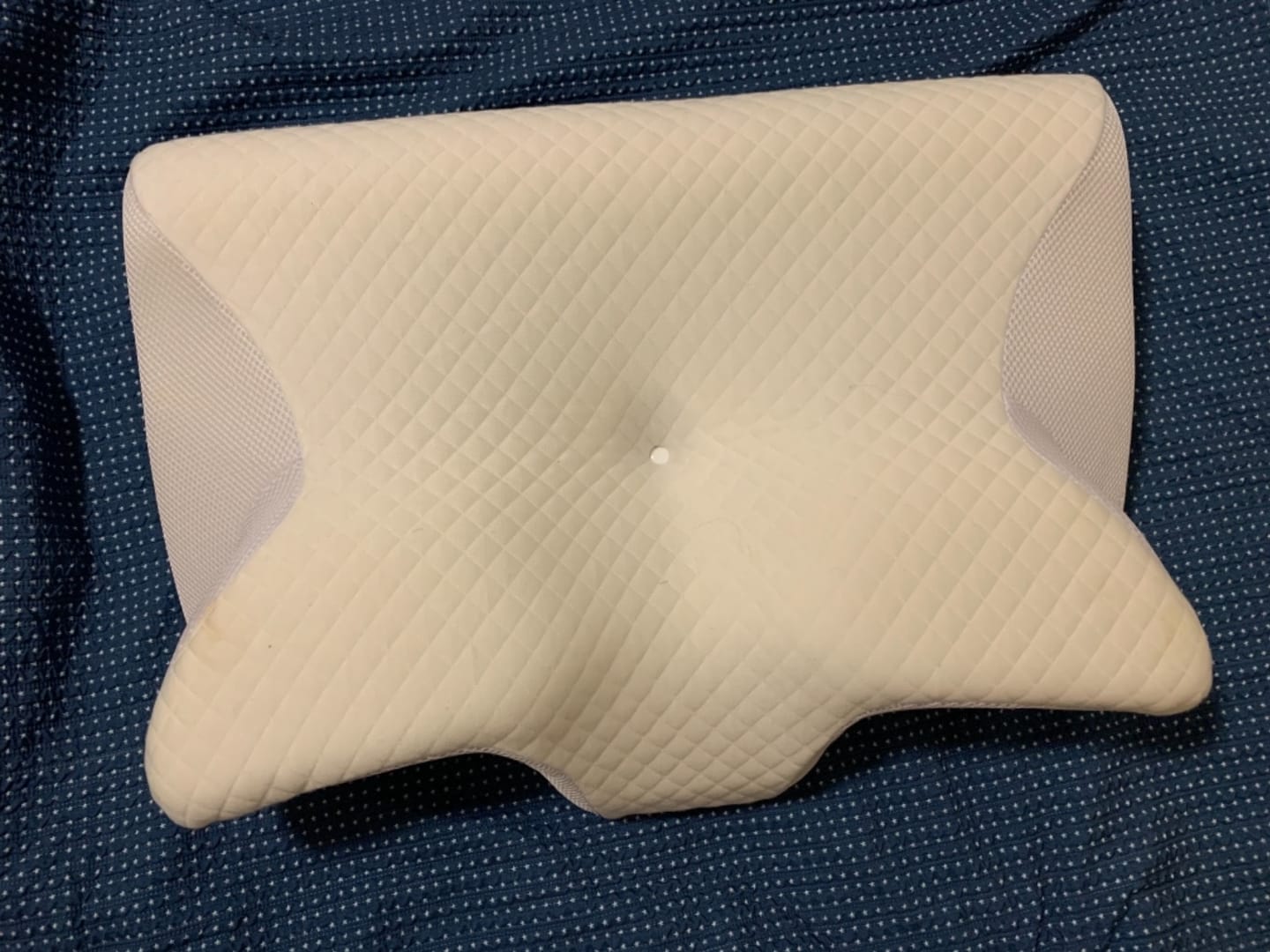 Customer photo review of Dreamers® Relief Pillow