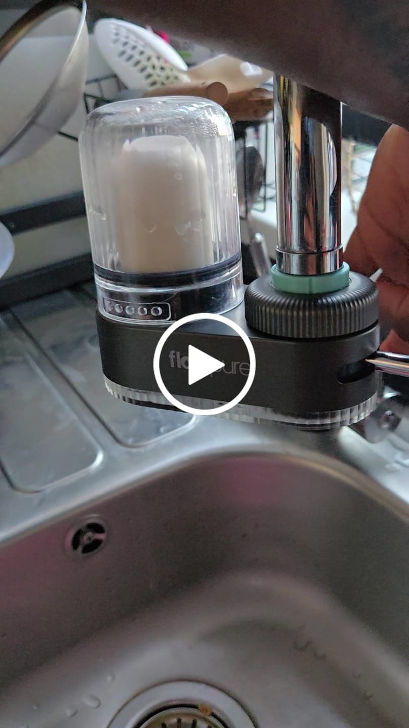 Customer video review of FlowPure Tap Purifier