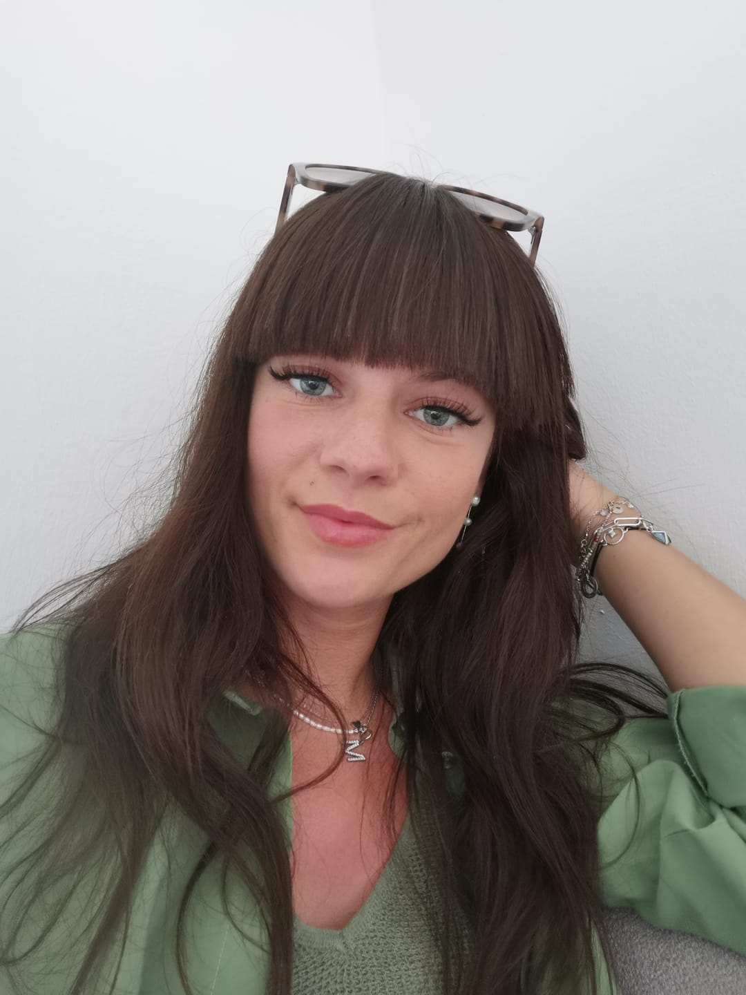 Customer photo review of SANTORINI - Clip On Lashes