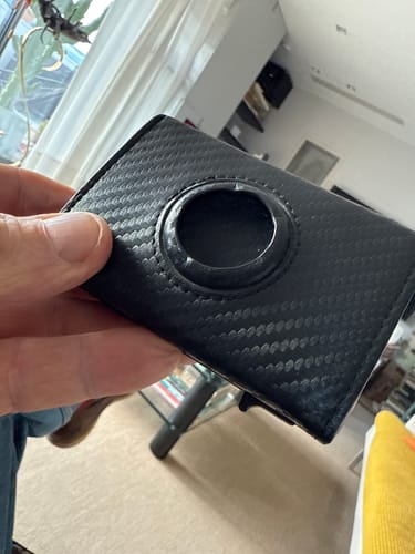 Customer photo review of SPOTMINDERS. Tracking card