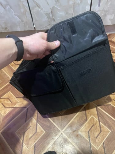 Customer photo review of Delicate Leather Car Trunk Organizer, Custom For Cars, Foldable Car Trunk Storage Box, Storage Bag, Waterproof, Dust-proof, Stain-Resistant, Car Accessories FJ12997