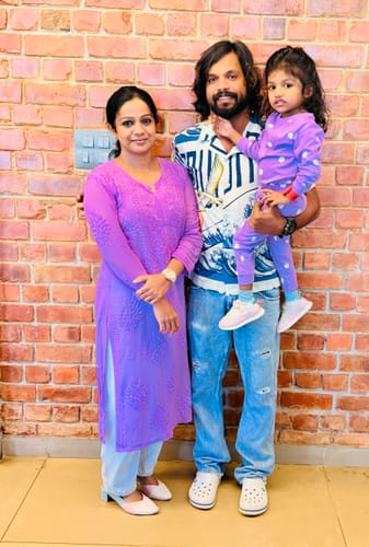 Customer photo review of Hoor Lavender Viscose Georgette Kurta