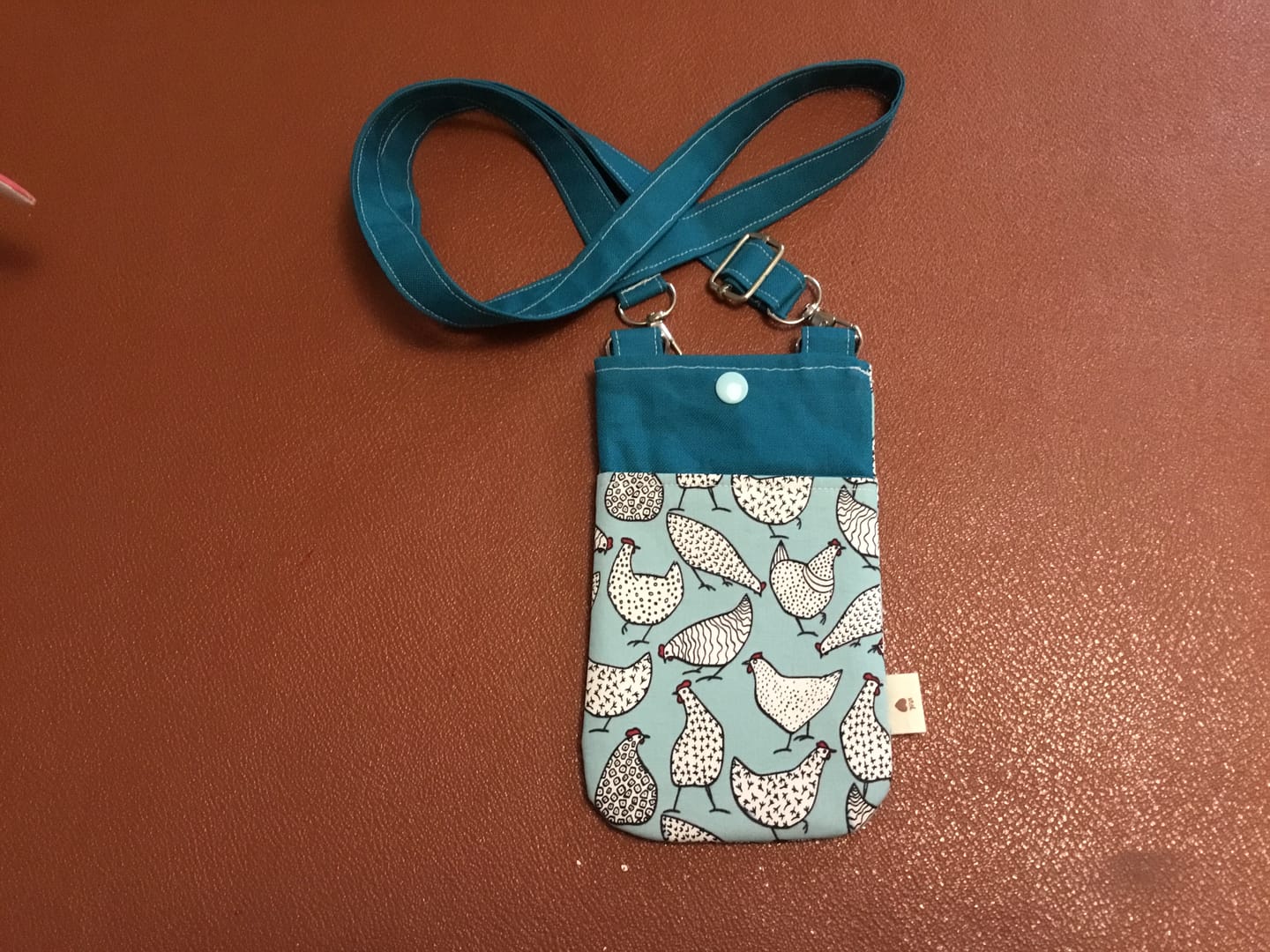 Customer photo review of Hens Rose & Hubble Cotton Poplin Fabric