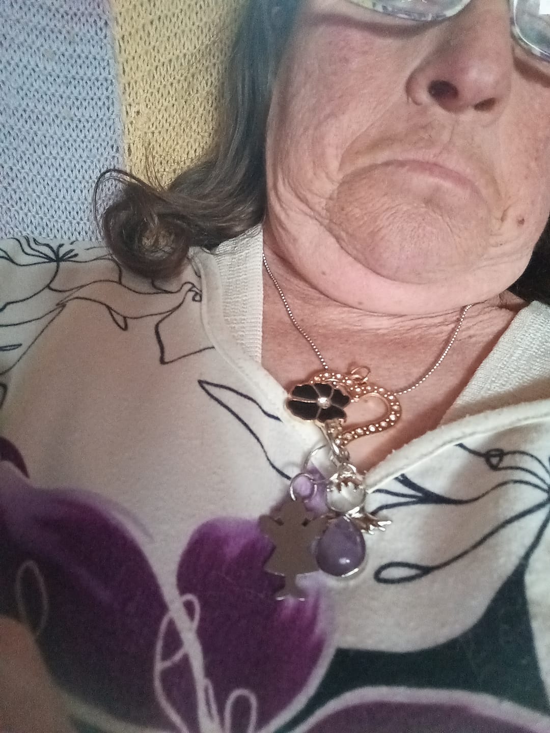 Customer photo review of Pendentif Petit Ange et sa Pierre Naturelle