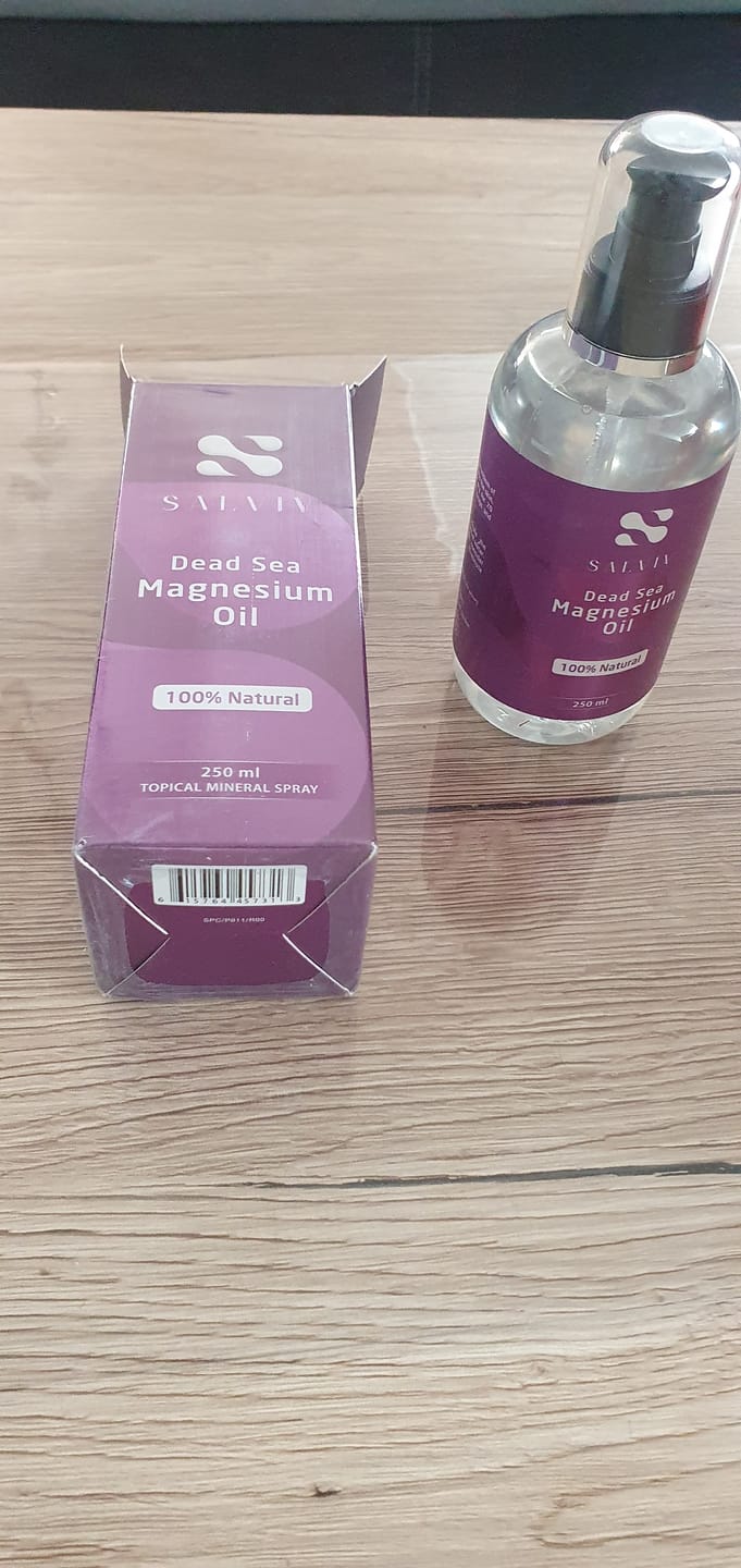 Customer photo review of Salviv Dead Sea Magnesium Oil