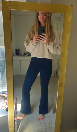 Customer photo review of BAMBOO SOUL PANTS NAVY