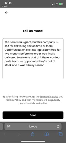 Chenelle R. review of Bubble Tea Drink Shaker - 1000ml image 1 out of 1