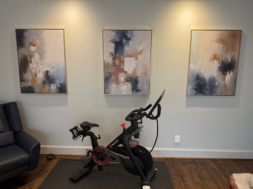 Customer photo review of Modern Abstract Painting #ABAV397