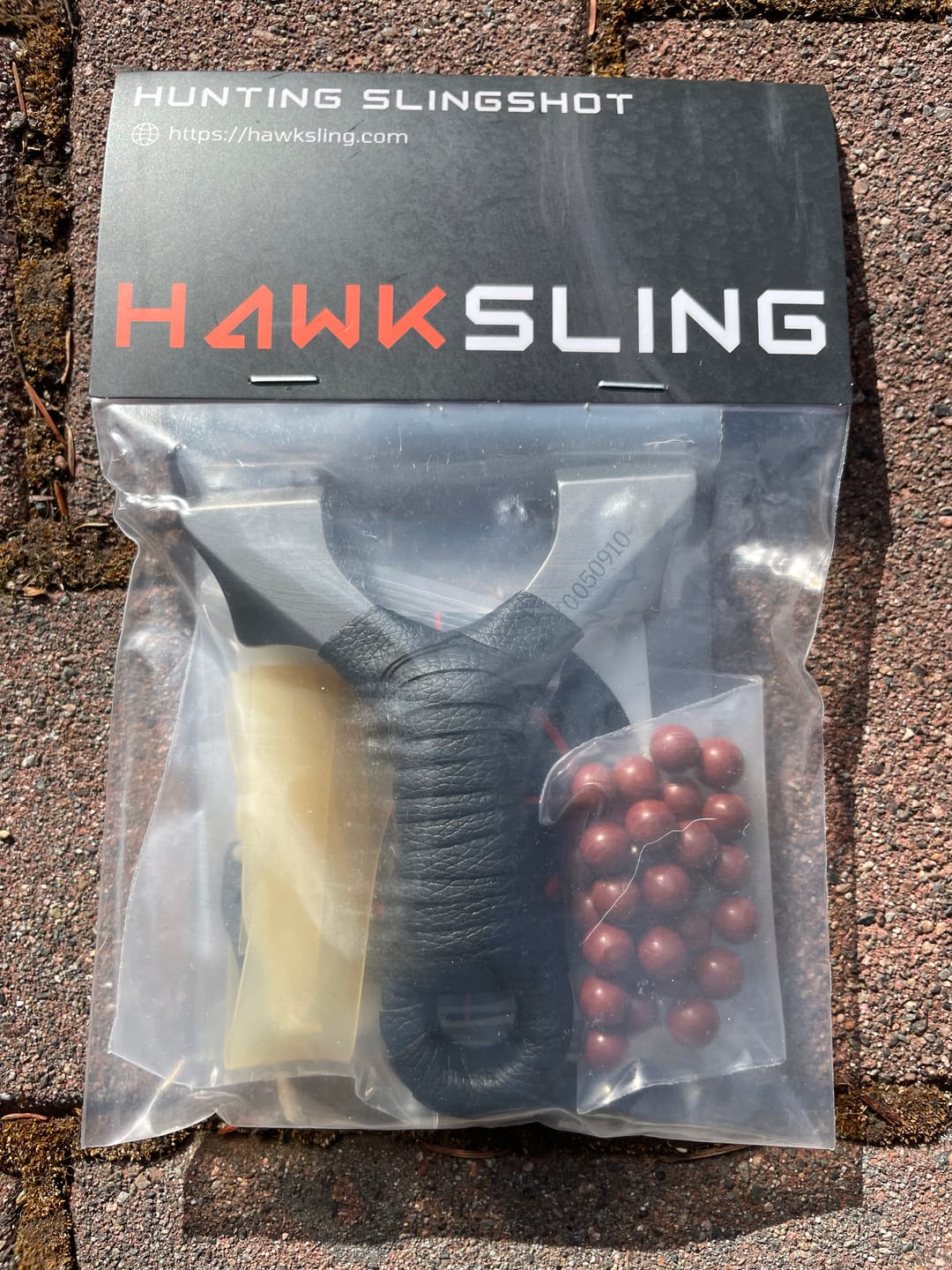 Customer photo review of Lite - Stainless Steel Lightweight Portable Slingshot