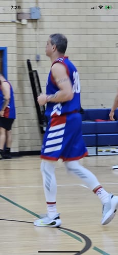Customer photo review of Compression Sleeves V2 for Knees and Legs
