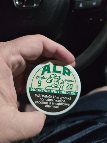 Customer photo review of Chilled Mint Nicotine Pouches