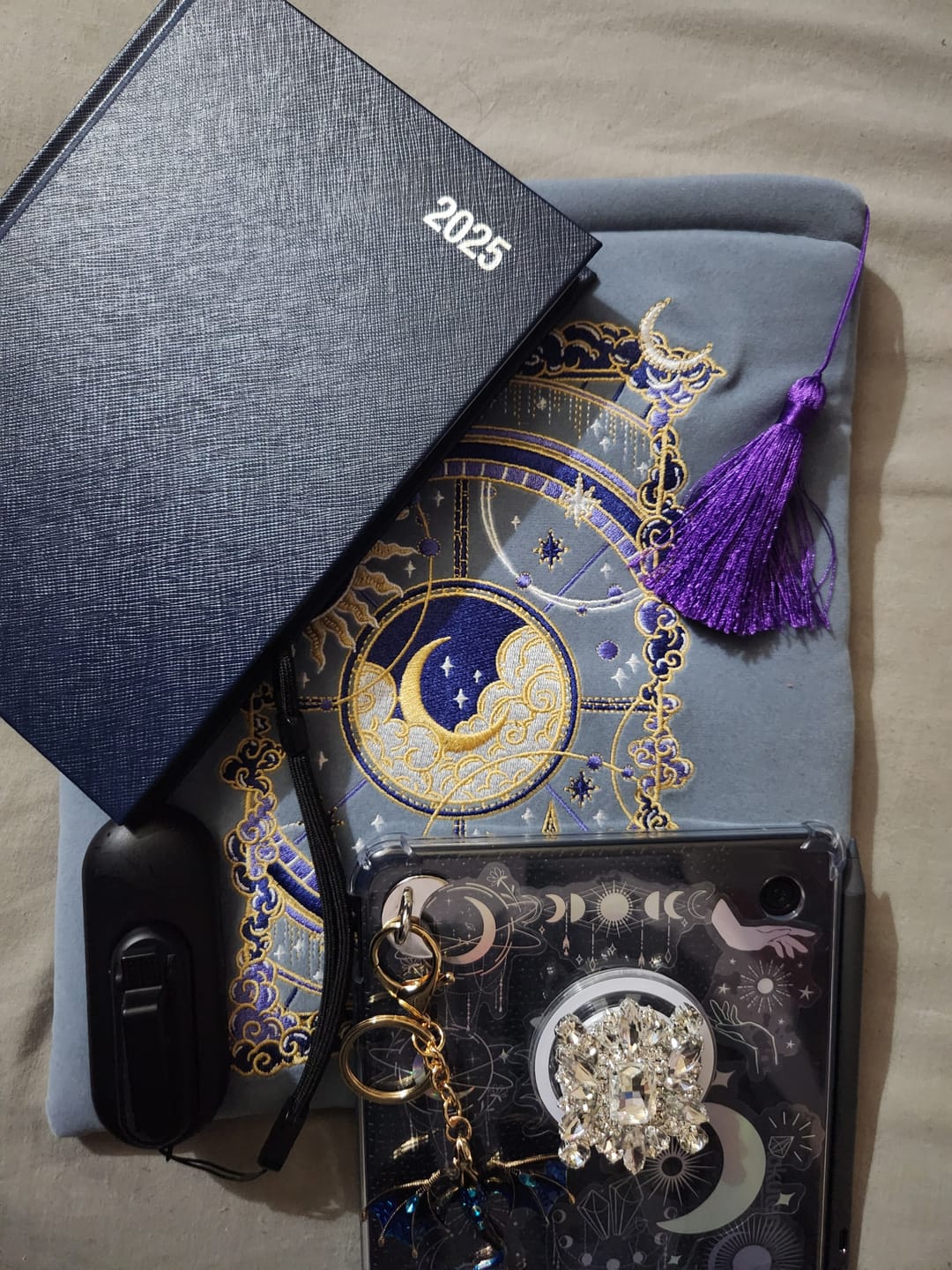 Customer photo review of Otherworldly Book Sleeve- Blue