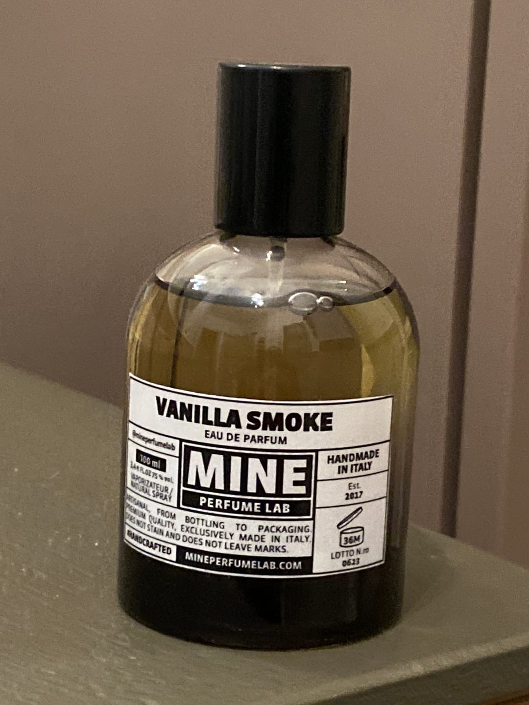 Customer photo review of VANILLA SMOKE