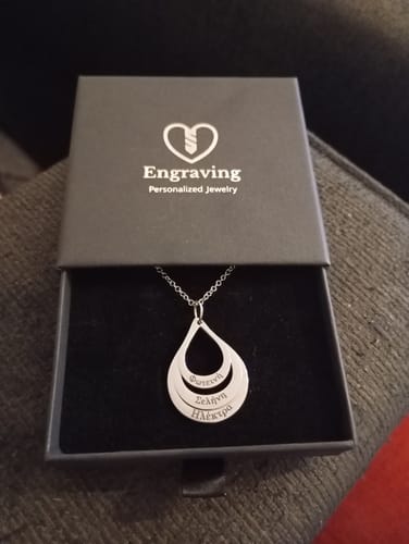 Customer photo review of Necklace: Celestial