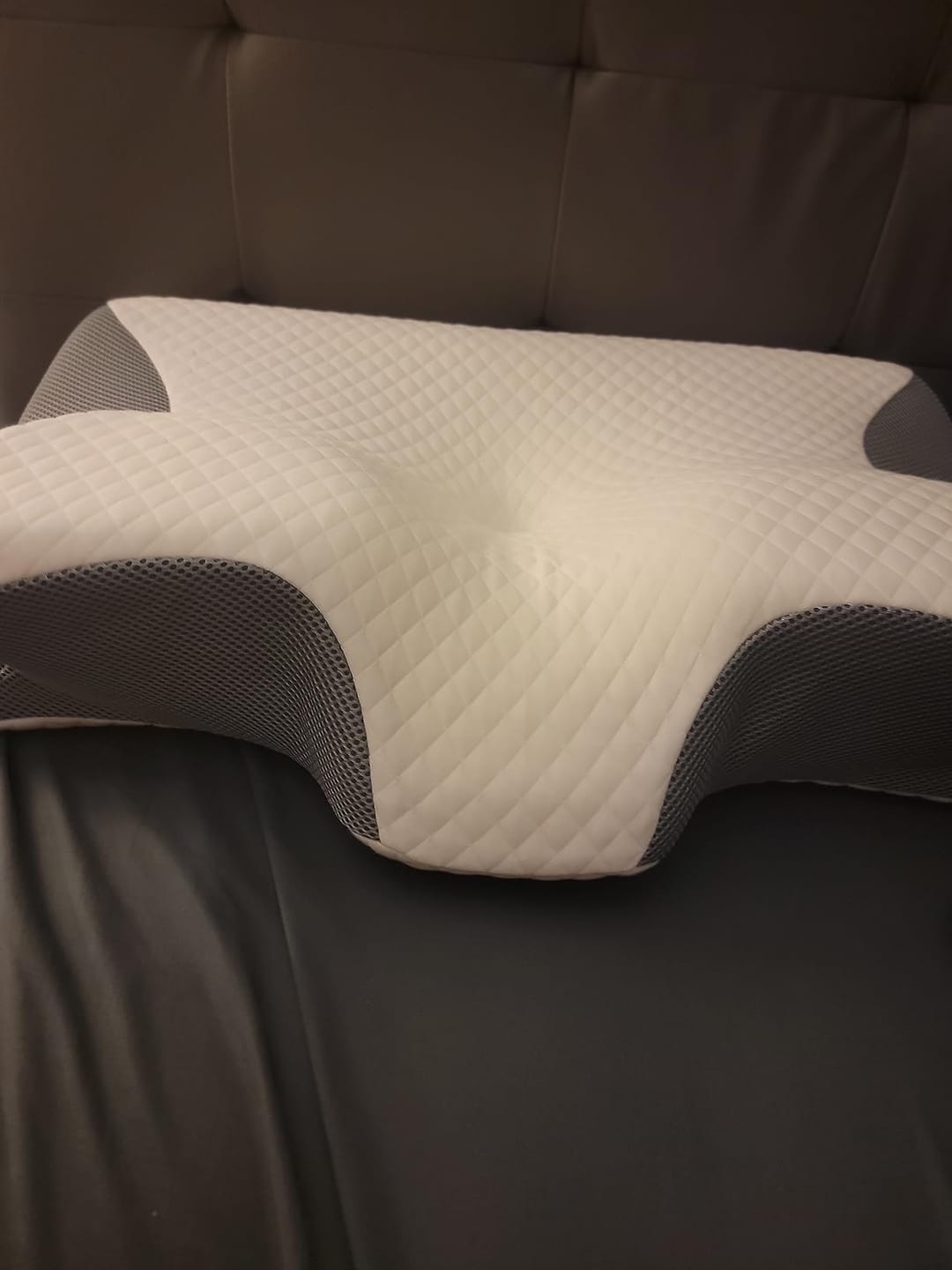 Customer photo review of Dreamers® Relief Pillow