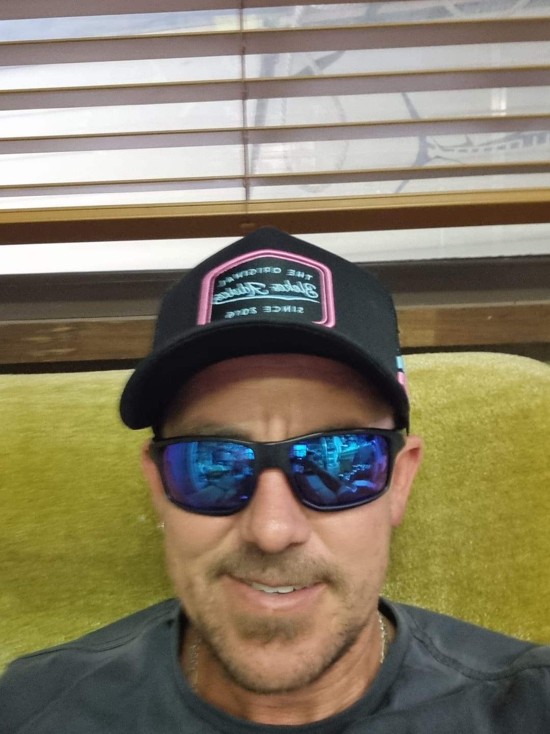 Customer photo review of Stay Hard Trucker Cap - Black