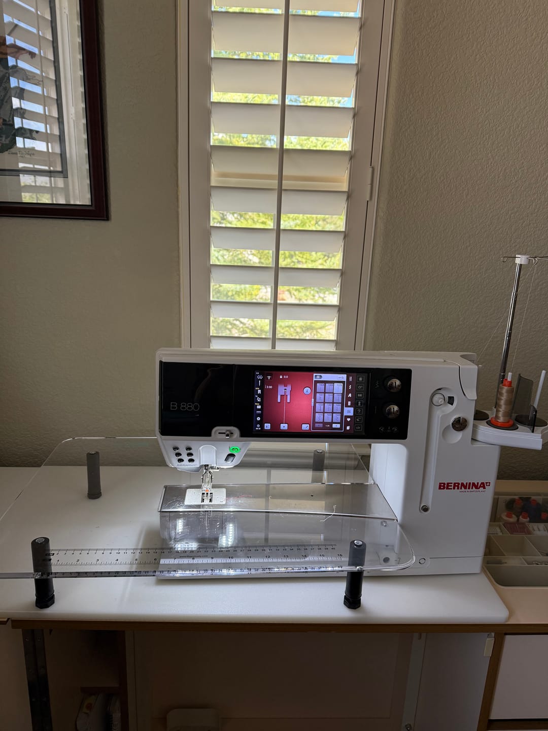 Customer photo review of Sew Steady Add-A-Drawer