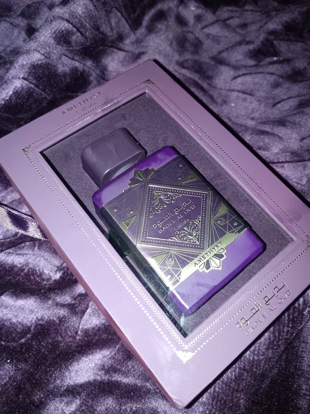 Customer photo review of Bade'e Al Oud Amethyst Lattafa Perfumes