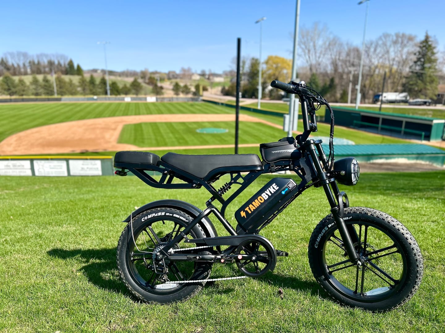 Customer photo review of Tamobyke V20 Pro Electric Bike with Rear Rack, 1500W Motor 48V 18.2AH Battery, Hydralic Brake, H6C Display,