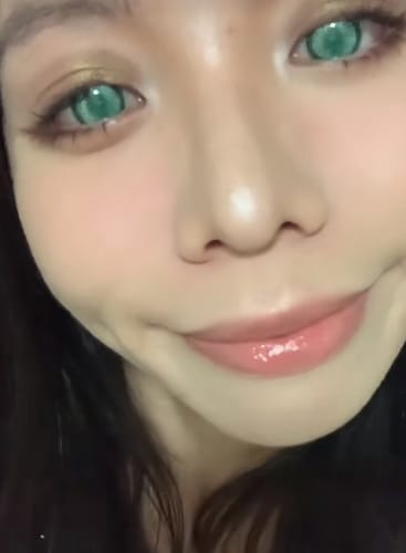 Customer photo review of BJD Crystal Green