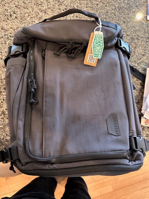 Customer photo review of Blast 38L Travel Backpack
