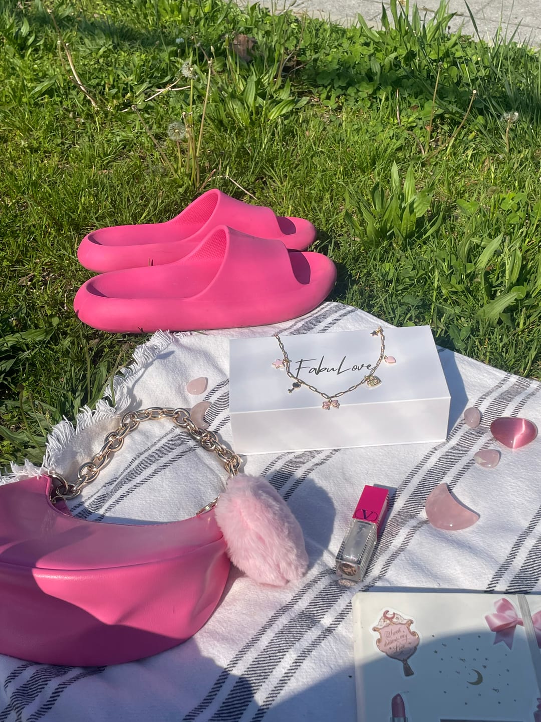 Customer photo review of FabuLove Charm Jewelry Kit Sample