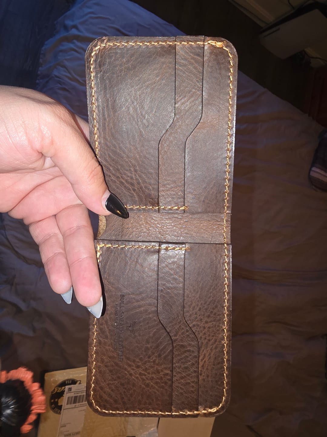 Customer photo review of Rio Grande Bifold Wallet