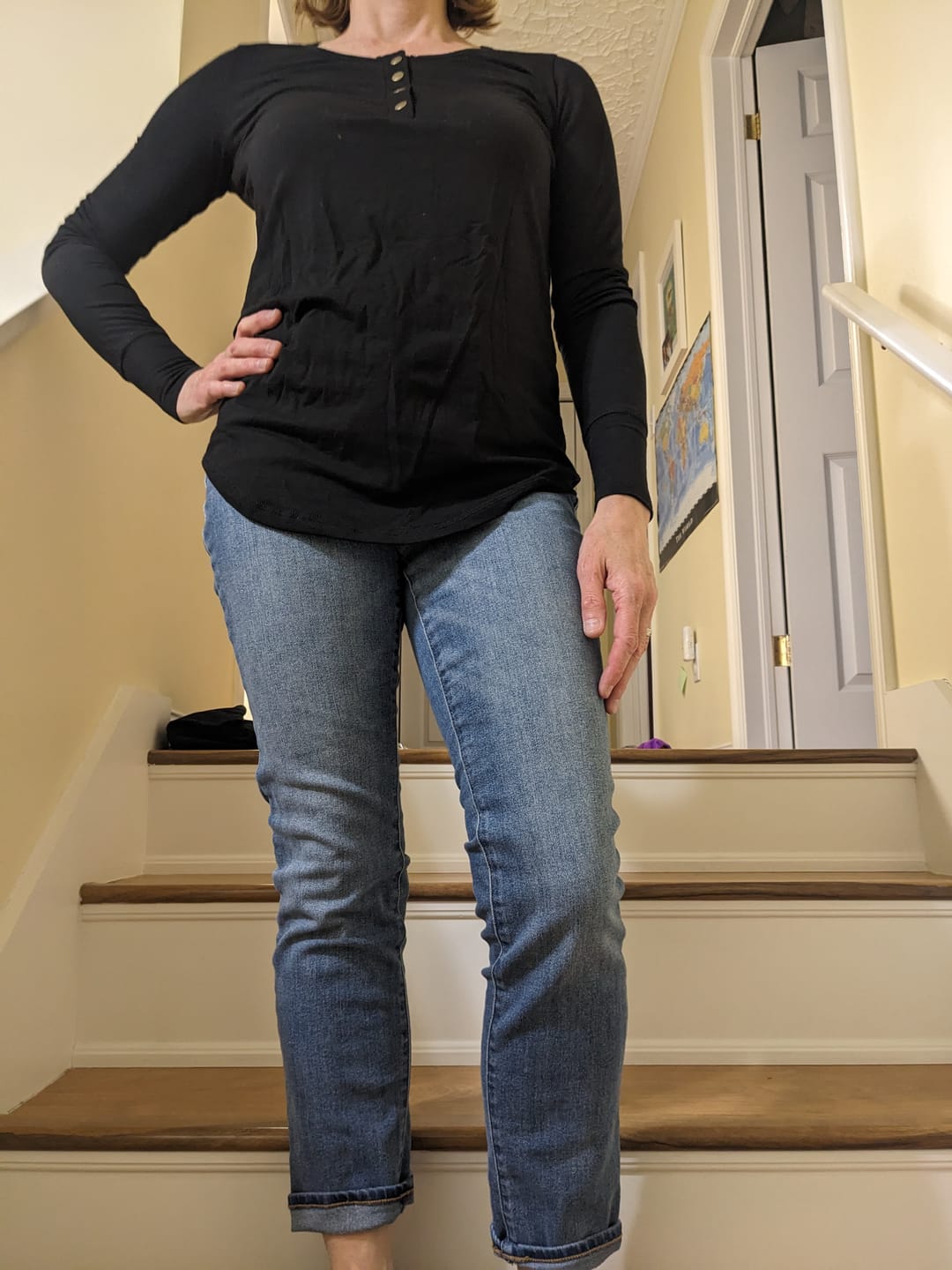Customer photo review of Boxing Week *Freshly Baked* Long Sleeve Henley