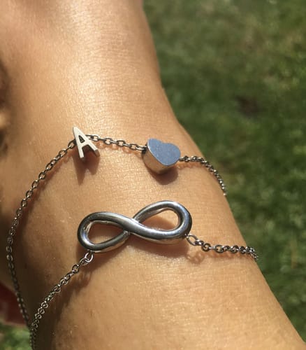 Customer photo review of Anklet of Infinity
