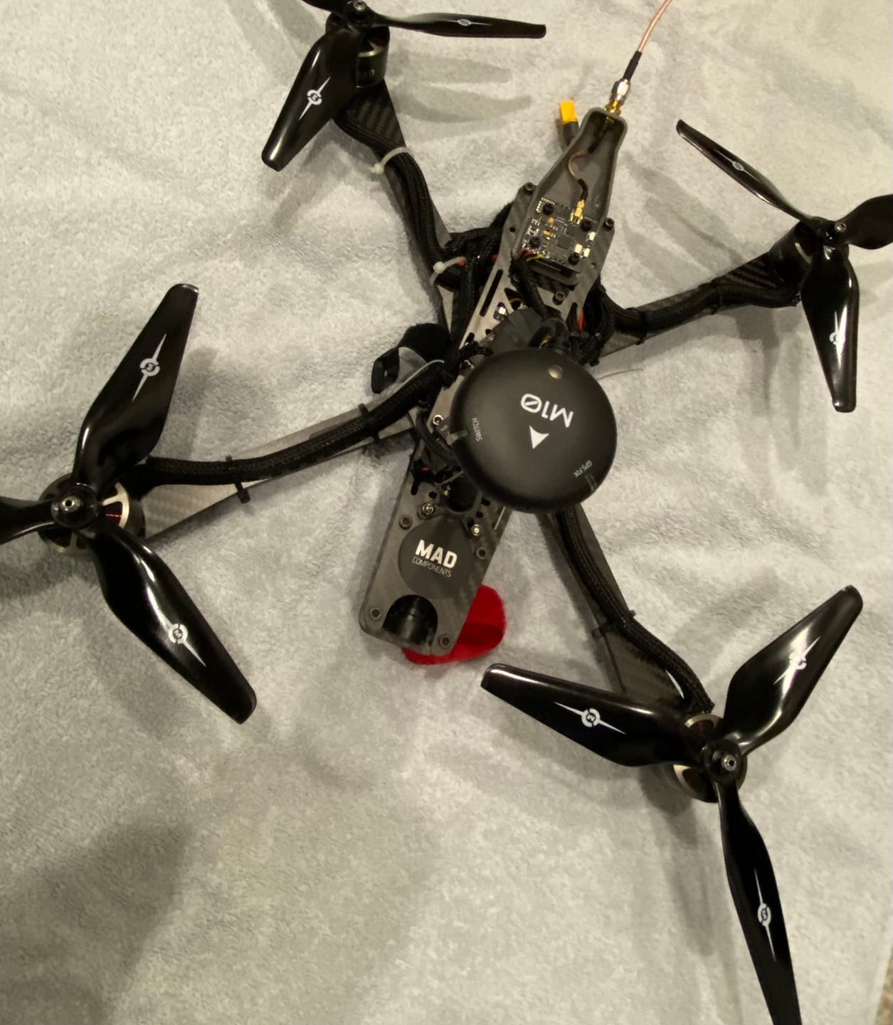 Customer photo review of 3MR Series - 3-Blade 8x4.1 Propeller (CCW) Black