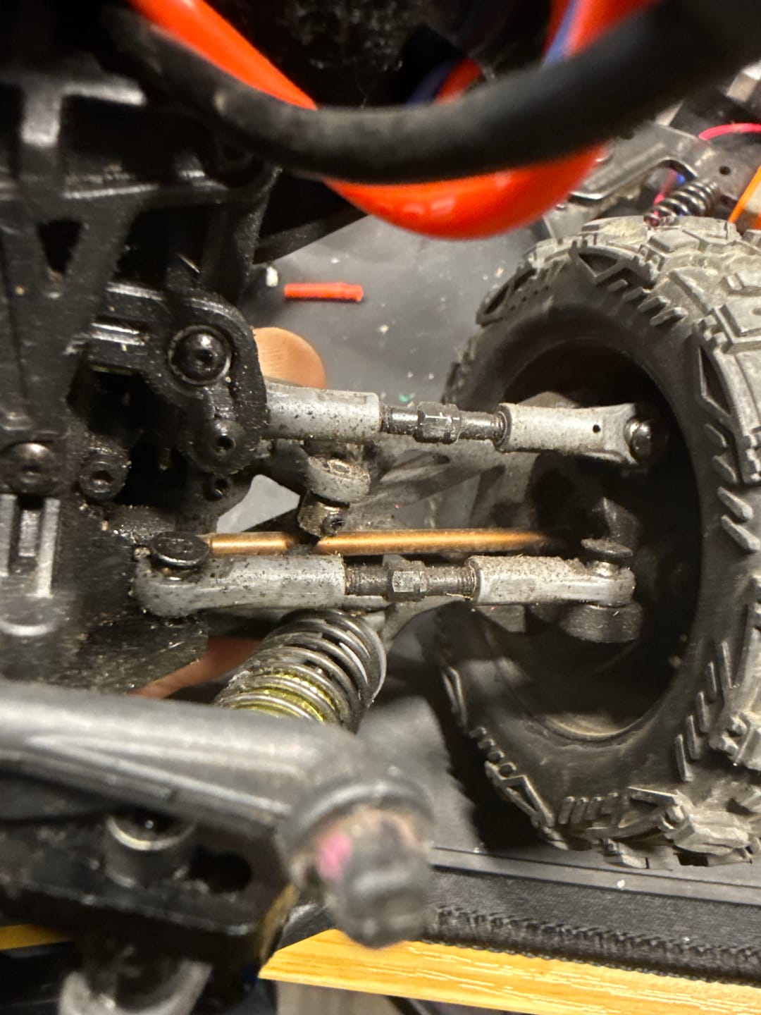 Customer photo review of S2 Alloy Steel CVD for RC Car ROG1 and X12S