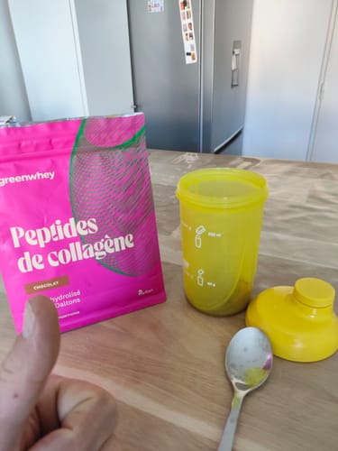 Customer photo review of Peptides de Collagène PEPTAN®