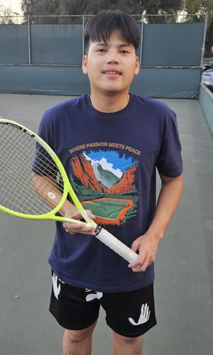 Customer photo review of Where Passion Meets Peace T-Shirt