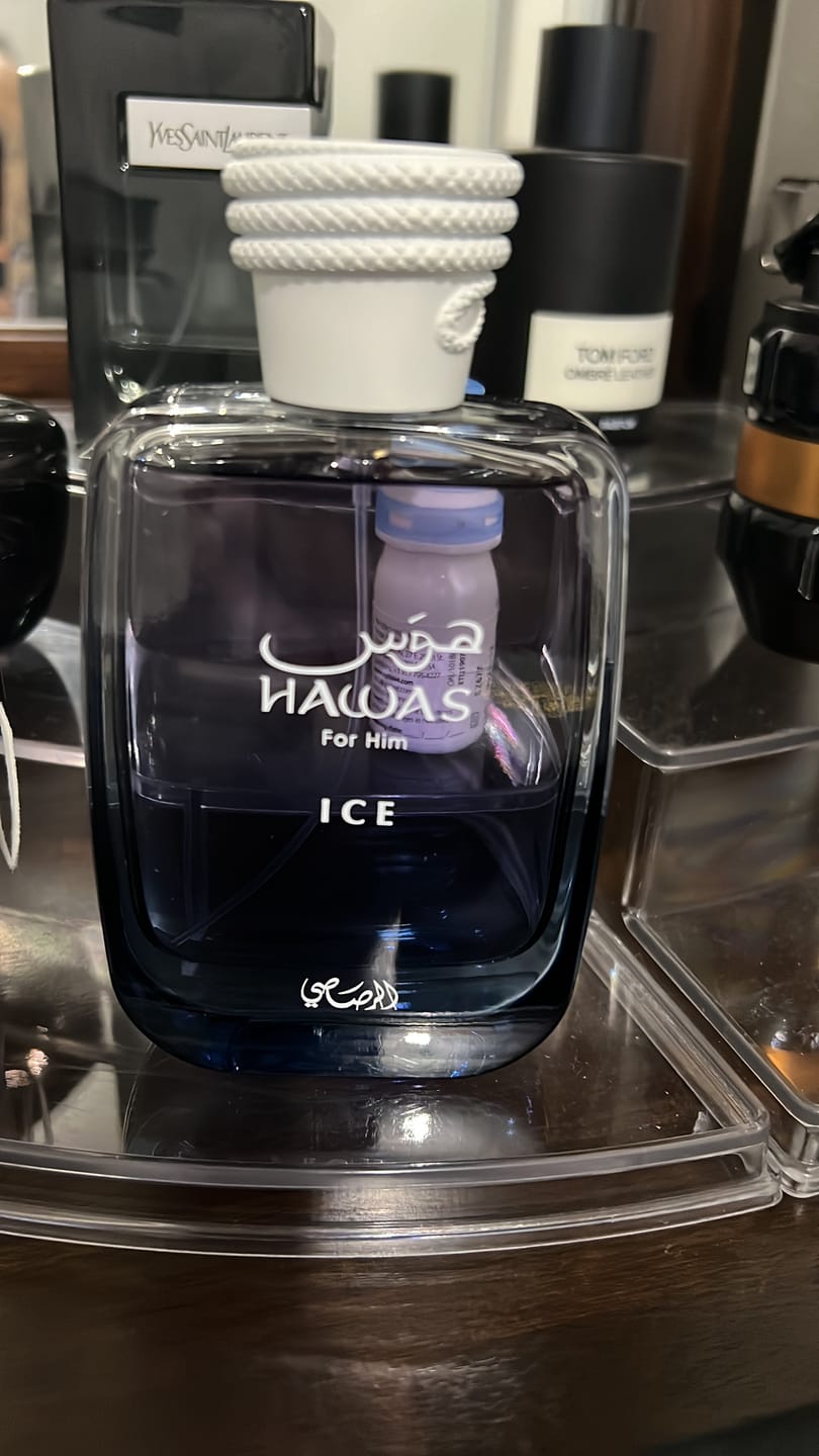 Customer photo review of HAWAS ICE FOR HIM 3.4 OZ