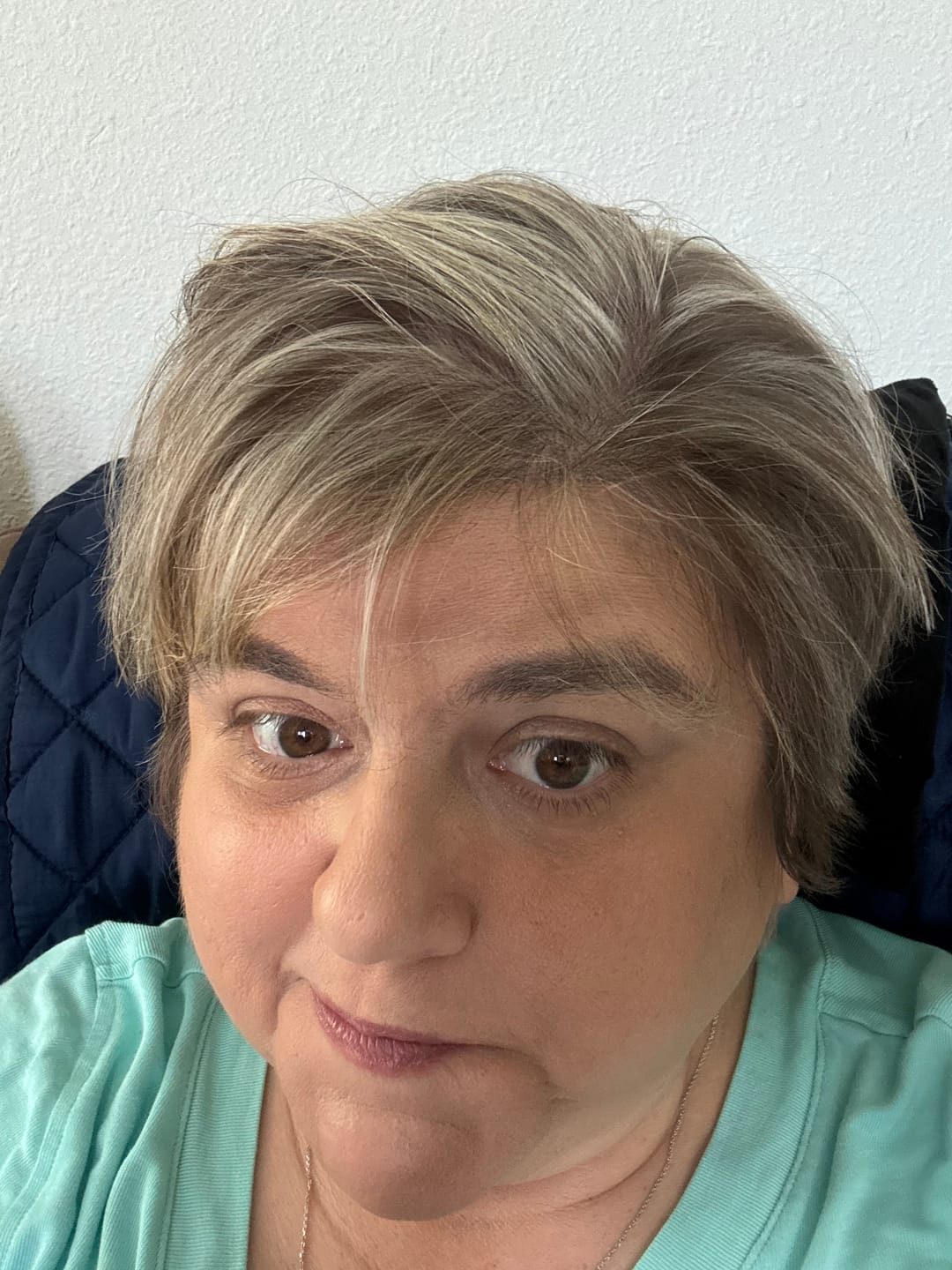 Customer photo review of BUMP Hair Texturizing Powder