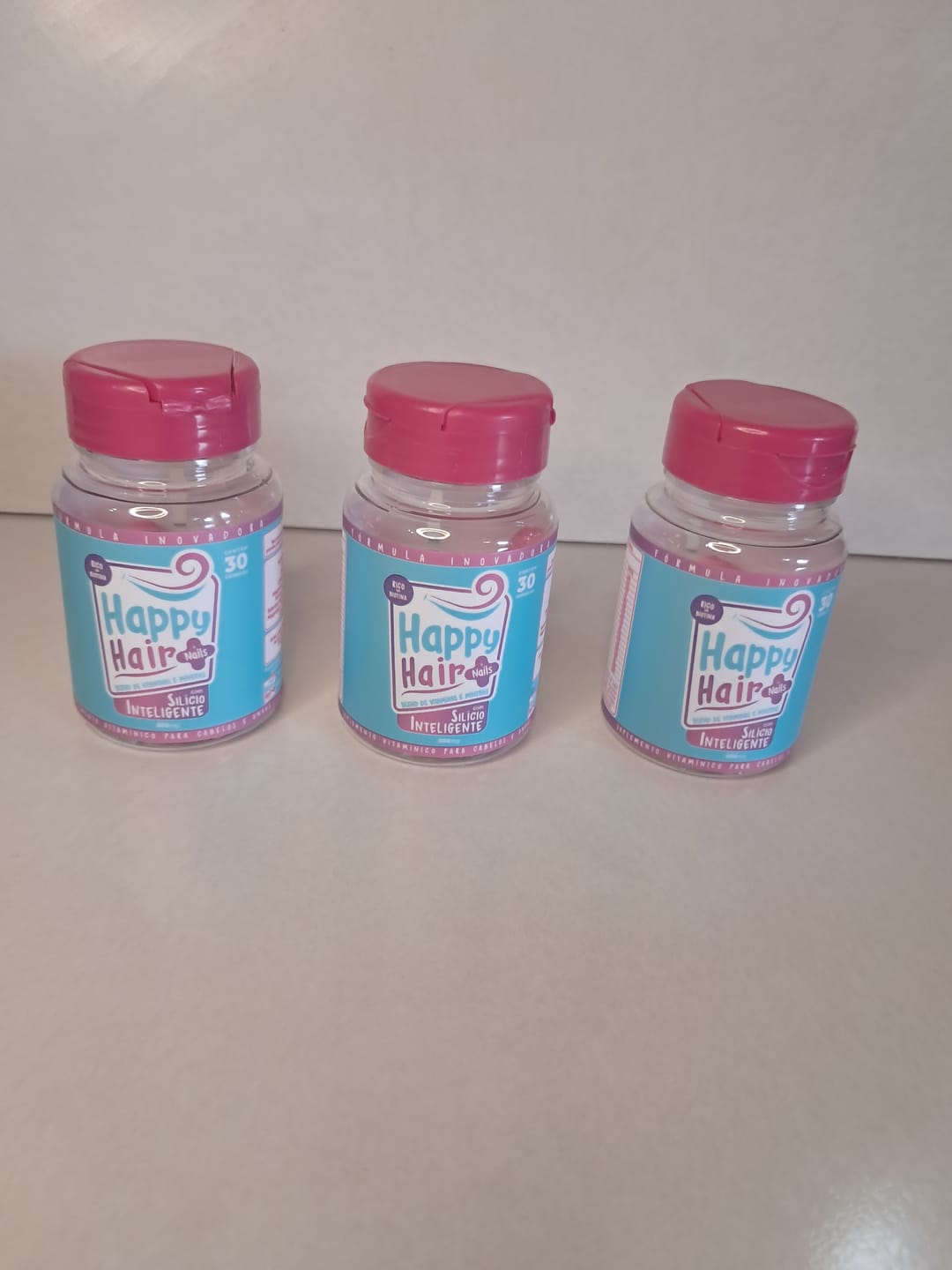 Customer photo review of Happy Hair 3 Potes