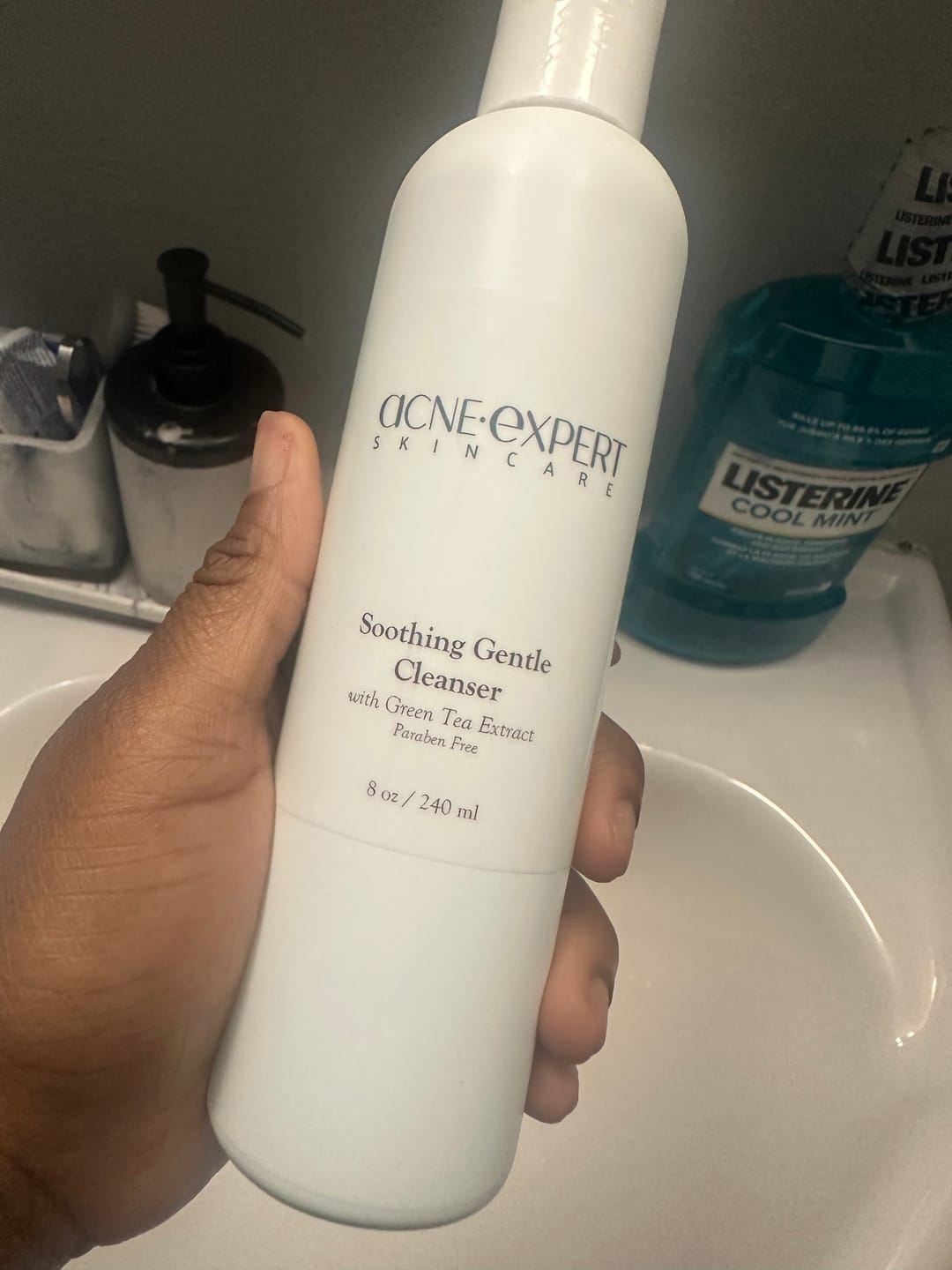 Customer photo review of SOOTHING GENTLE CLEANSER