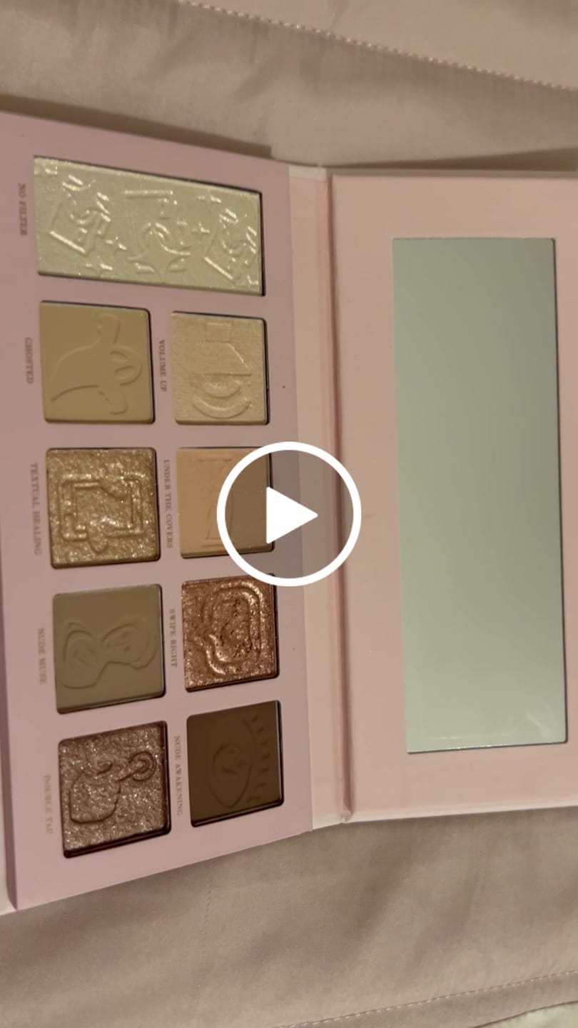 Customer video review of P.Louise Naked Ambitions Makeup Palette