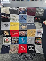 Customer photo review of Premium T Shirt Quilt